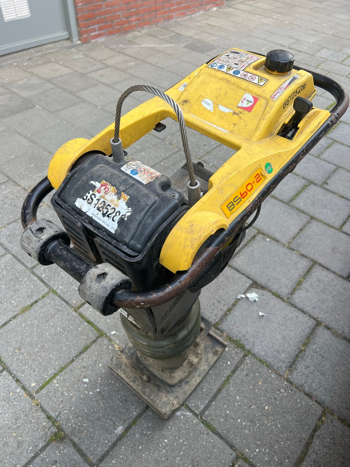 Wacker Neuson BS60-2 Trilstamper - Krachtig en Betrouwbaar, Ophalen of Verzenden