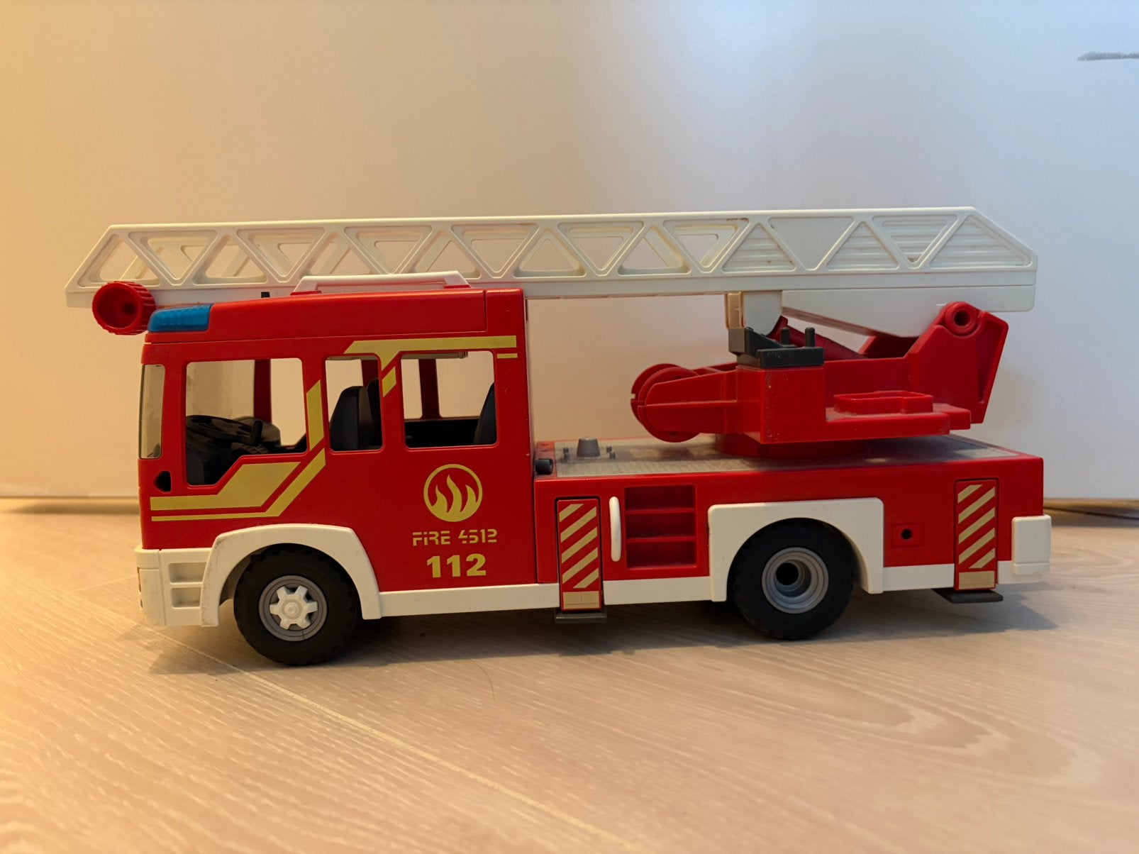 Amerikaanse brandweerauto Playmobil, Ophalen of Verzenden, Zo goed als nieuw
