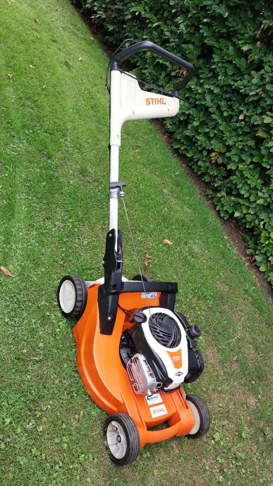 Stihl RM 448 TC Benzine Grasmaaier - Zo goed als nieuw, Ophalen, Cirkelmaaier, Stihl, Zo goed als nieuw