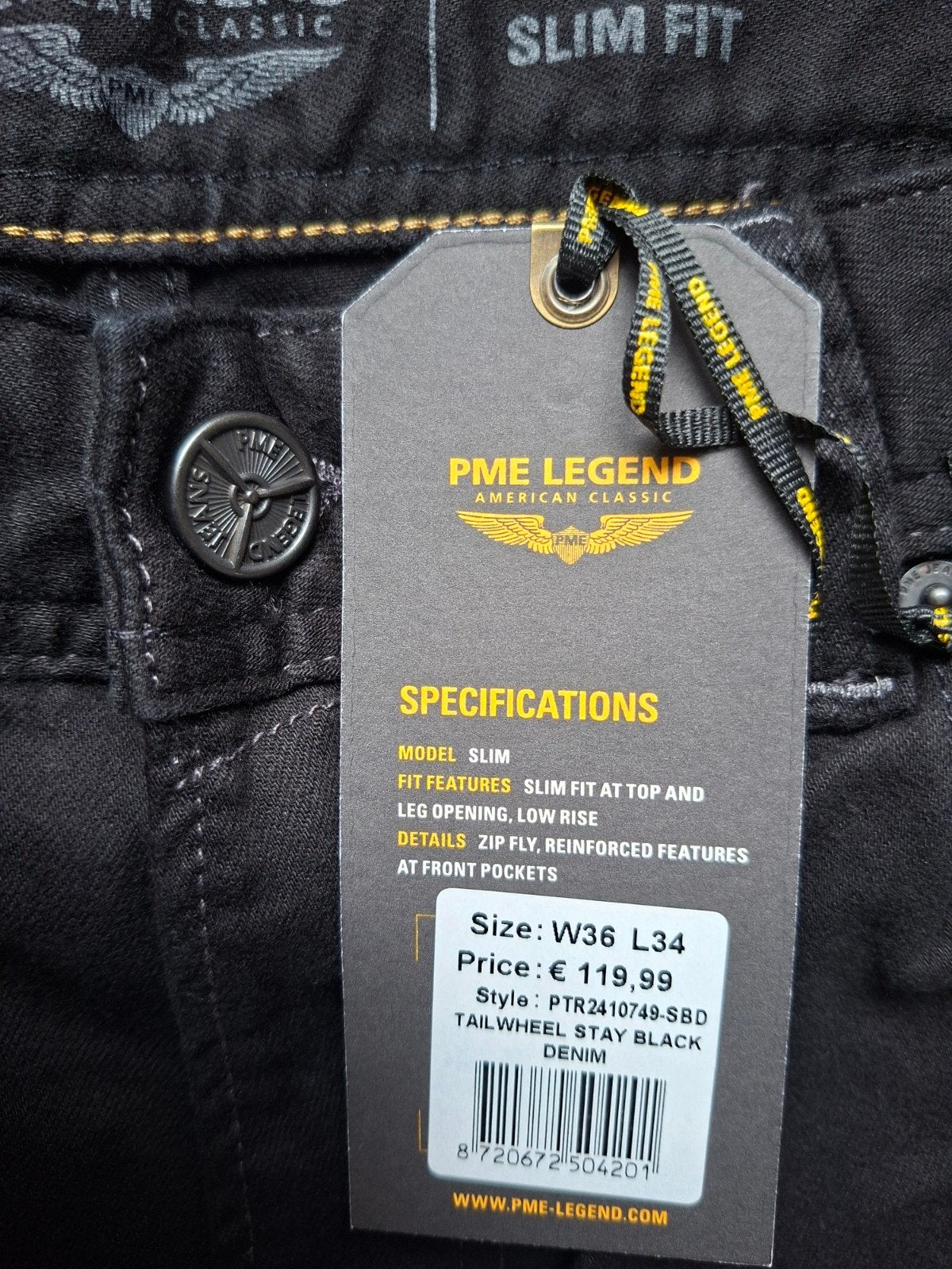 PME LEGEND Tailwheel slimfit jeans W36 L34 3 voor €149,95, Ophalen of Verzenden, Nieuw, Blauw, W36 - W38 (confectie 52/54)