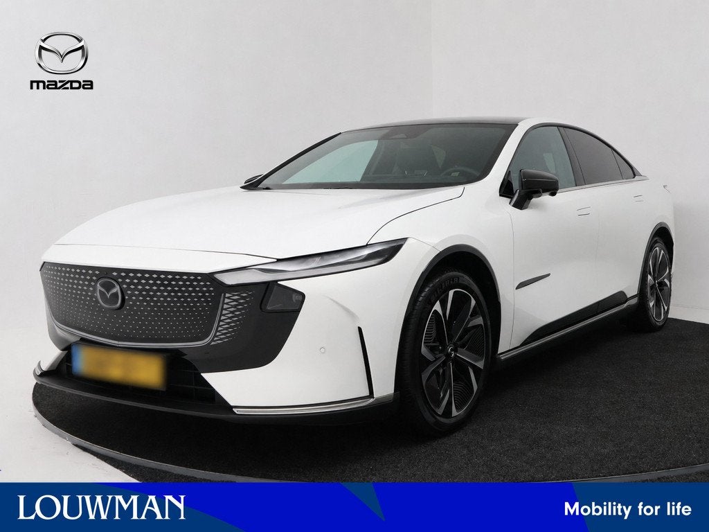 Mazda 6e Takumi 68.8 kWh | Snelladen in 24 minuten van 10 na, Auto's, Mazda, Automaat, 12 maanden, Zwart, 375 min