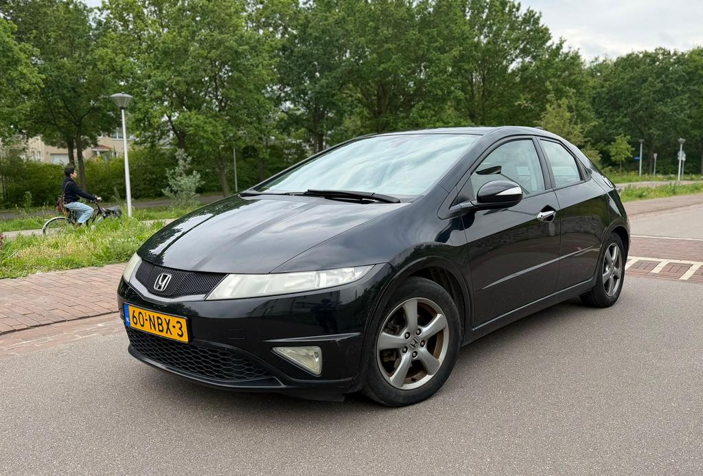 1e EIGENAAR | Honda Civic 1.4 Sport I 5DR 2010, Voorwielaandrijving, Euro 5, Zwart, 4 cilinders