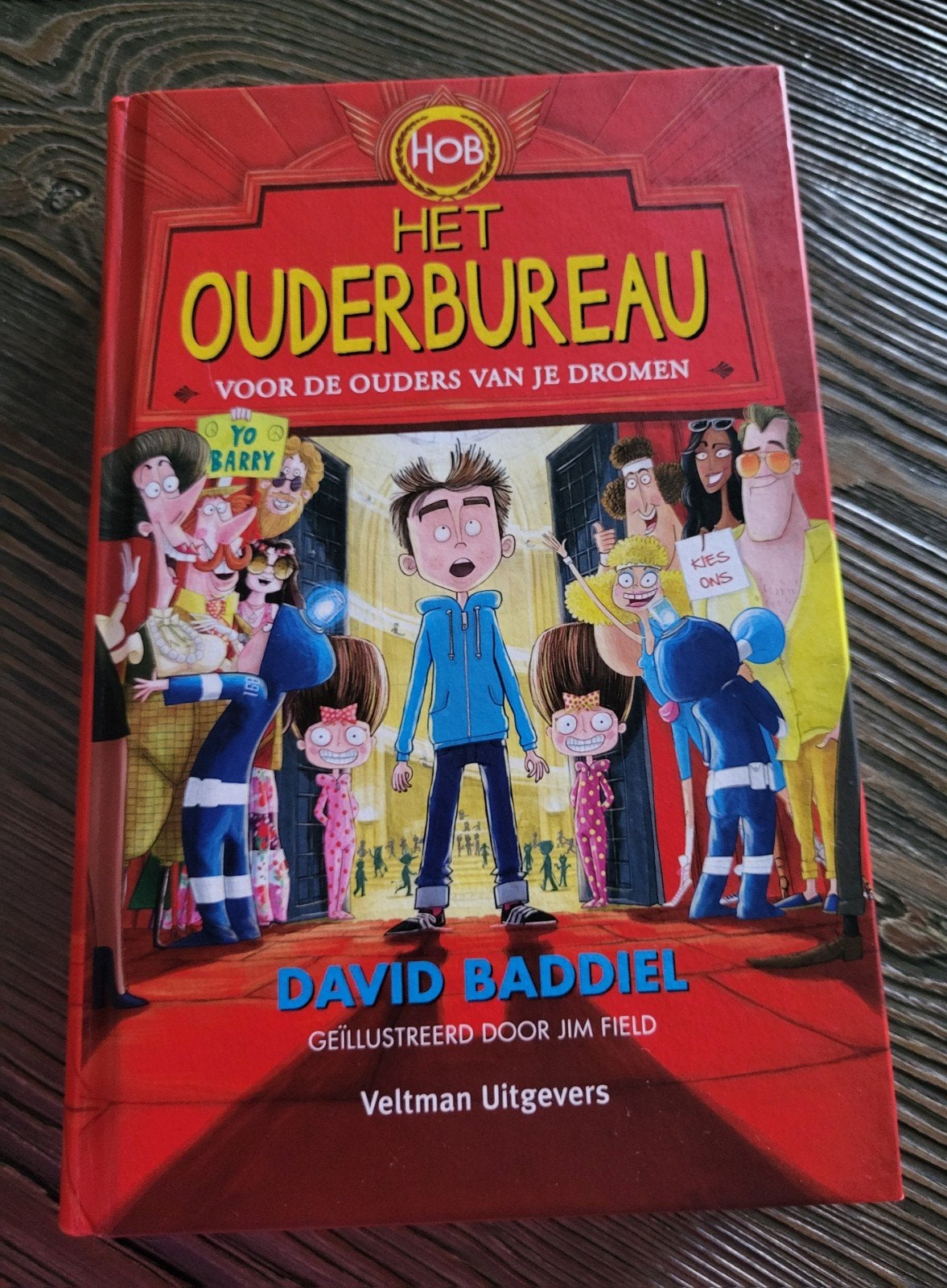Het ouderbureau  - de ouders van je dromen - David Baddiel, Ophalen of Verzenden, Zo goed als nieuw, Verhalen