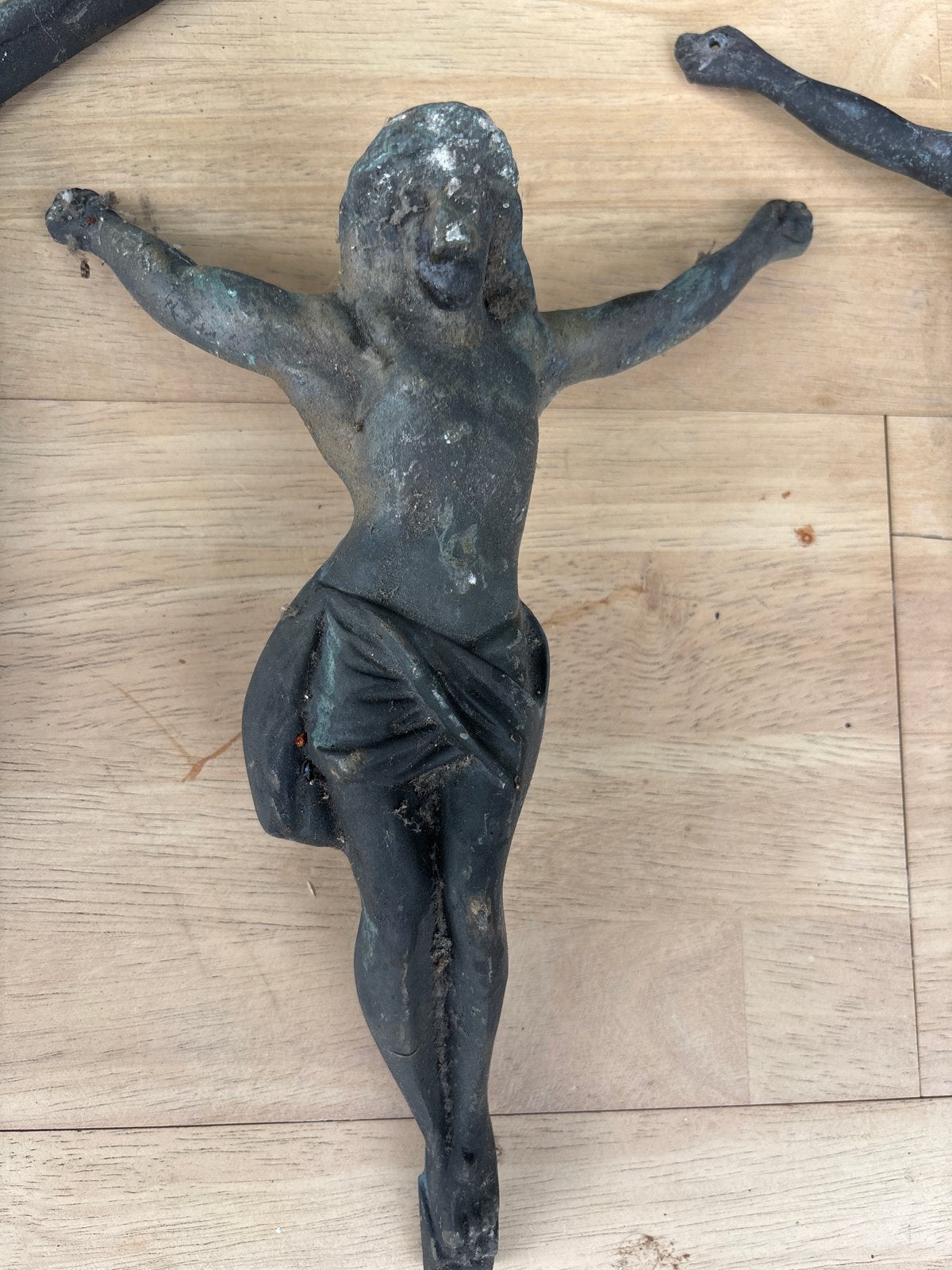 Christus corpie jezus  - mogelijk oudste gietijzer, Ophalen of Verzenden