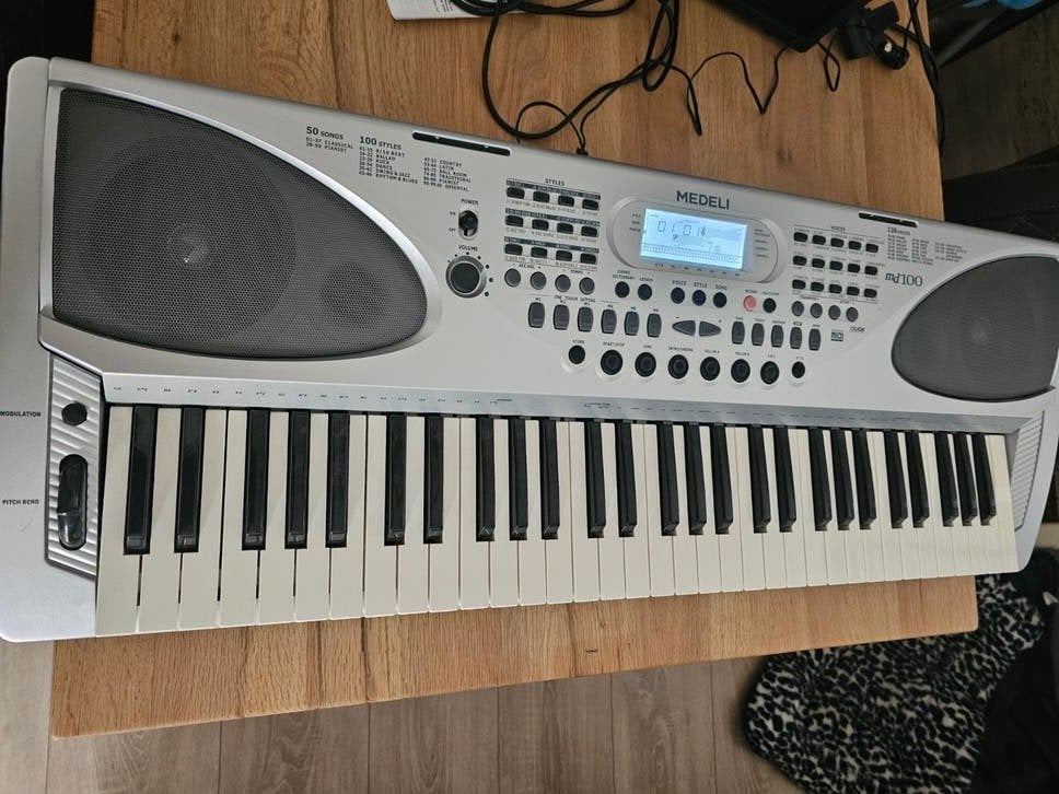 MEDELI MD100 keyboard 61 toetsen, Ophalen, 61 toetsen, Zo goed als nieuw, Medeli