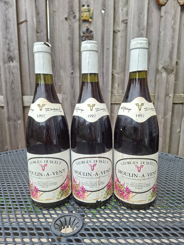 Georges Duboeuf Moulin A Vent 1992, Overige gebieden, Overige typen, Ophalen of Verzenden, Zo goed als nieuw