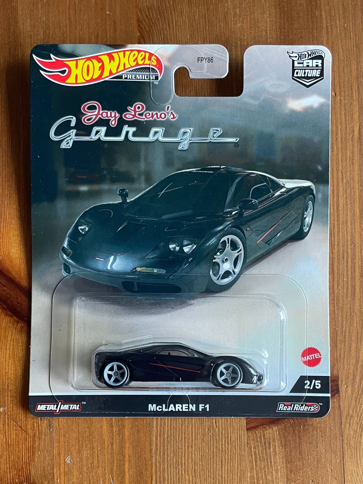 Hot Wheels Premium Car Culture McLaren F1 Jay Leno’s Garage, Ophalen of Verzenden, Nieuw, Auto