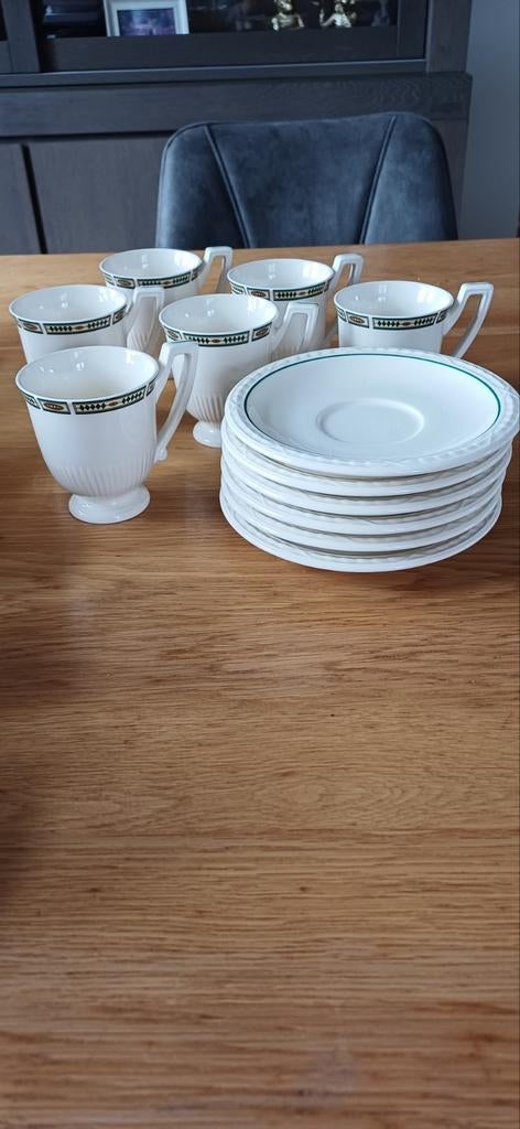 6 persoons  compleet servies., Antiek en Kunst, Ophalen of Verzenden