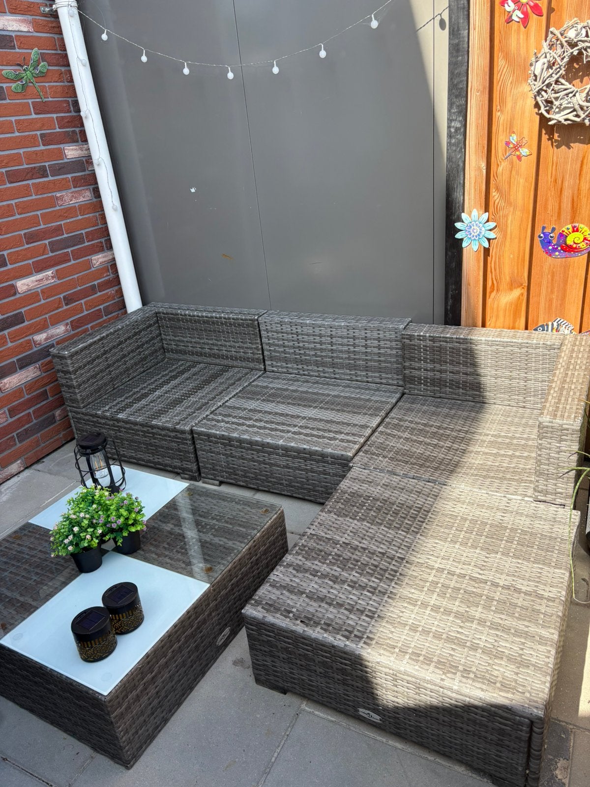 Mooie loungeset, Ophalen of Verzenden, Zo goed als nieuw