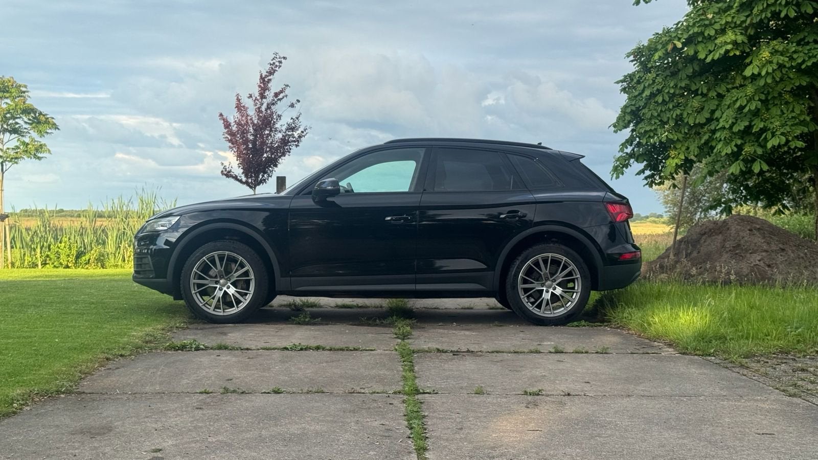 Audi Q5 2.0 Tfsi Quattro 252pk S Tronic 2018 Zwart, 4 cilinders, Zwart, Particulier, SUV of Terreinwagen