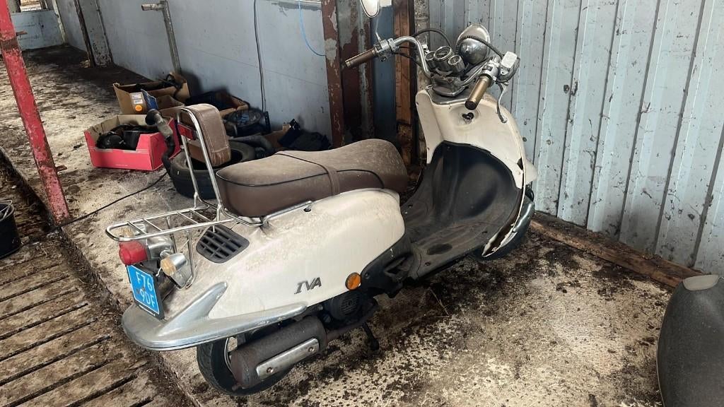 Retro scooter, Ophalen of Verzenden, Gebruikt, Benzine, Overige merken
