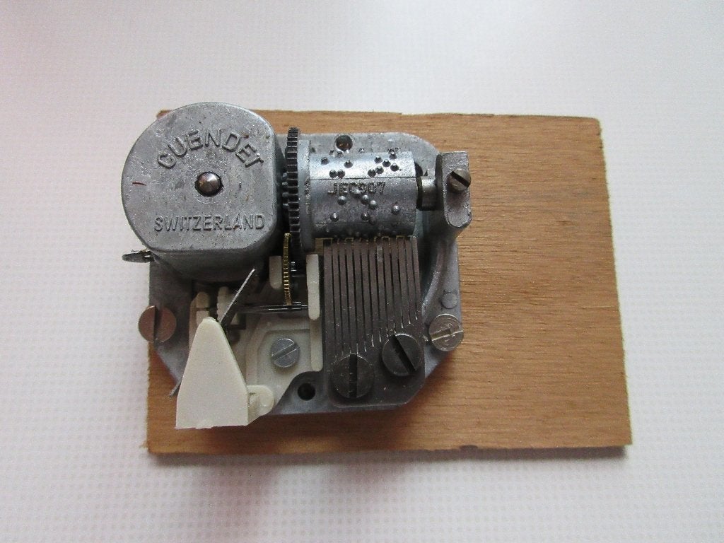 Vintage Cuendet muziekdoos mechanisme, Ophalen of Verzenden