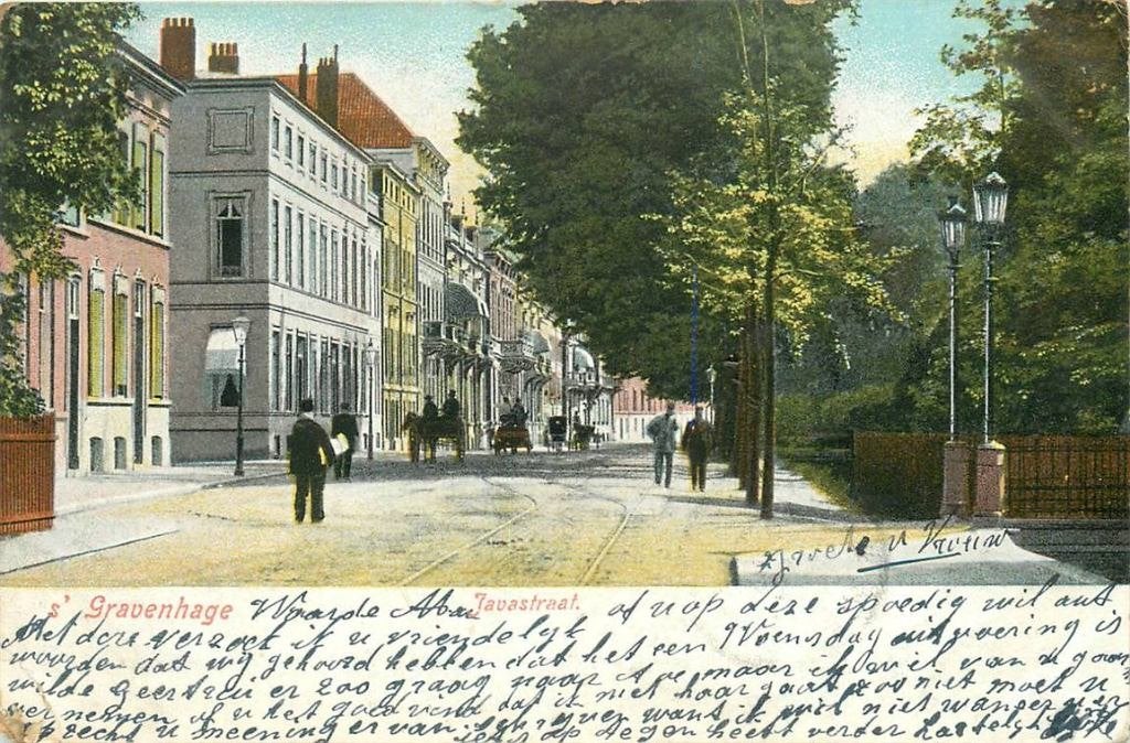 388-199-051 Den Haag Javastraat, Verzenden, Voor 1920, Zuid-Holland