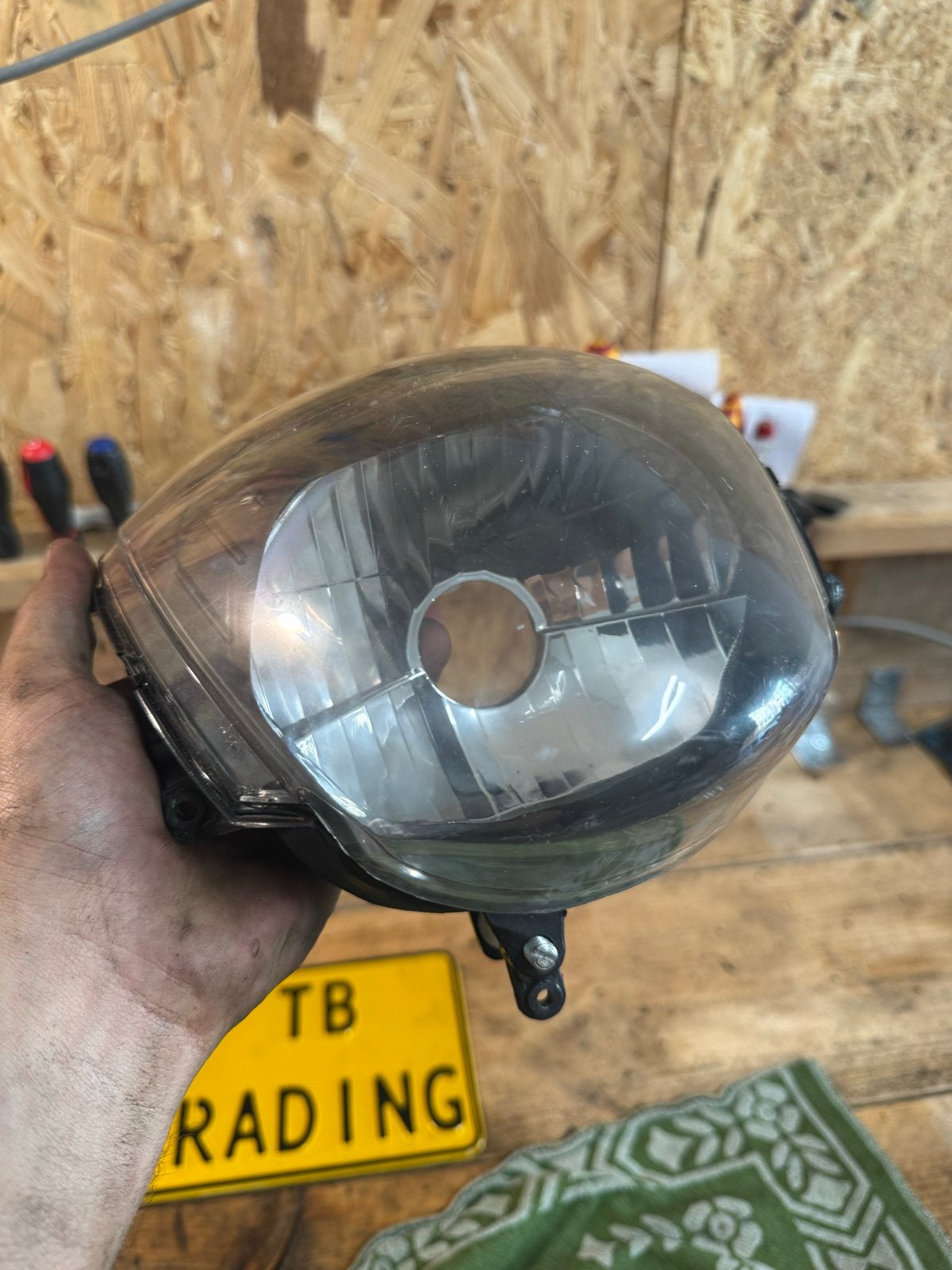 Piaggio Zip Koplamp/Kilometerteller Unit - 10.000 km, Ophalen of Verzenden, Gebruikt, Koplamp, Piaggio