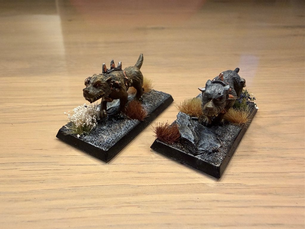 Mordheim wardogs, Figuurtje(s), Warhammer, Ophalen of Verzenden, Zo goed als nieuw