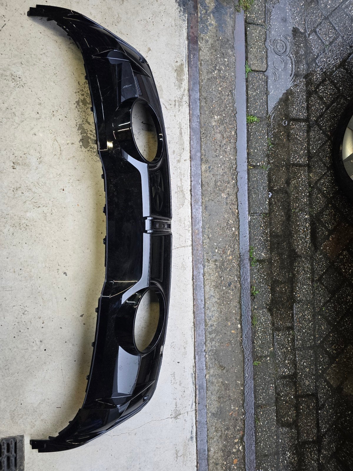 Achterbumper difussor Audi RS5 8B bj 2025-heden, Audi, Gebruikt, Achter, Bumper