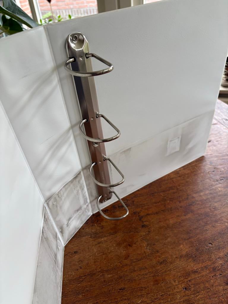 4 rings breede ringbanden met voorplat, Ophalen of Verzenden
