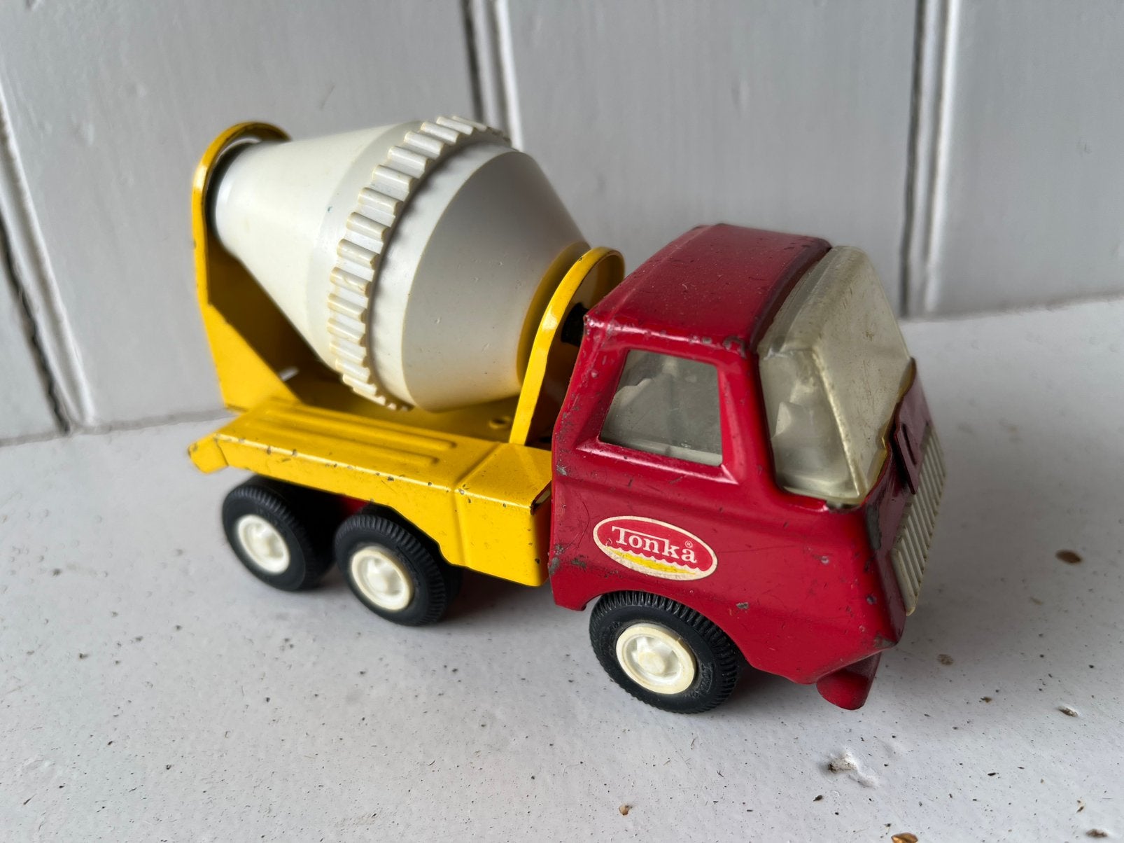 Vintage Tonka Cementwagen uit de jaren 70, Ophalen of Verzenden, Gebruikt