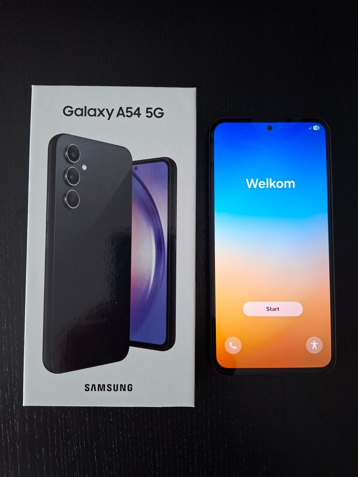 Samsung Galaxy A54 5G Zwart - Zo goed als nieuw, Zwart, Touchscreen, Ophalen of Verzenden, Zo goed als nieuw