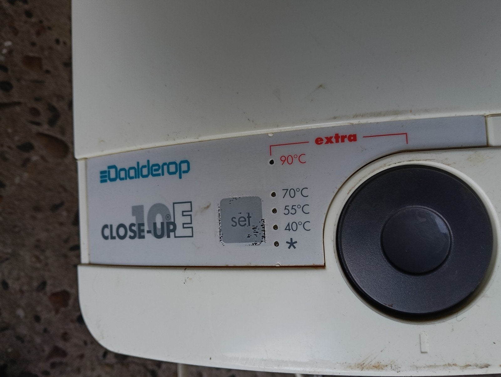 electrische keukenboiler Daalderop, Minder dan 20 liter, Ophalen of Verzenden, Gebruikt, Boiler