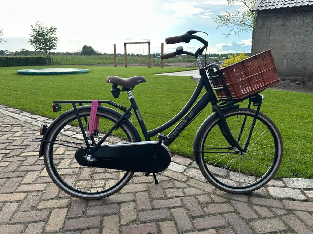 Cortina U4 Transportfiets 24 inch, Ophalen, Terugtraprem, 24 inch, Versnellingen