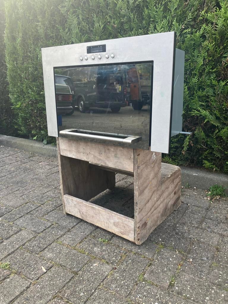 Pelgrim Inbouw Combimagnetron - Zo goed als nieuw, Ophalen, Combimagnetron, 60 cm of meer, Grill