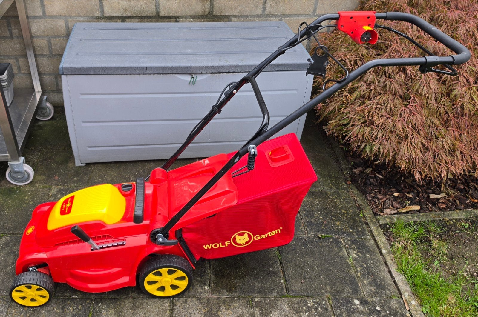 Wolf Garten grasmaaier A370E nieuw!, Tuin en Terras, Ophalen, Cirkelmaaier, Wolf Garten, Elektrische grasmaaier