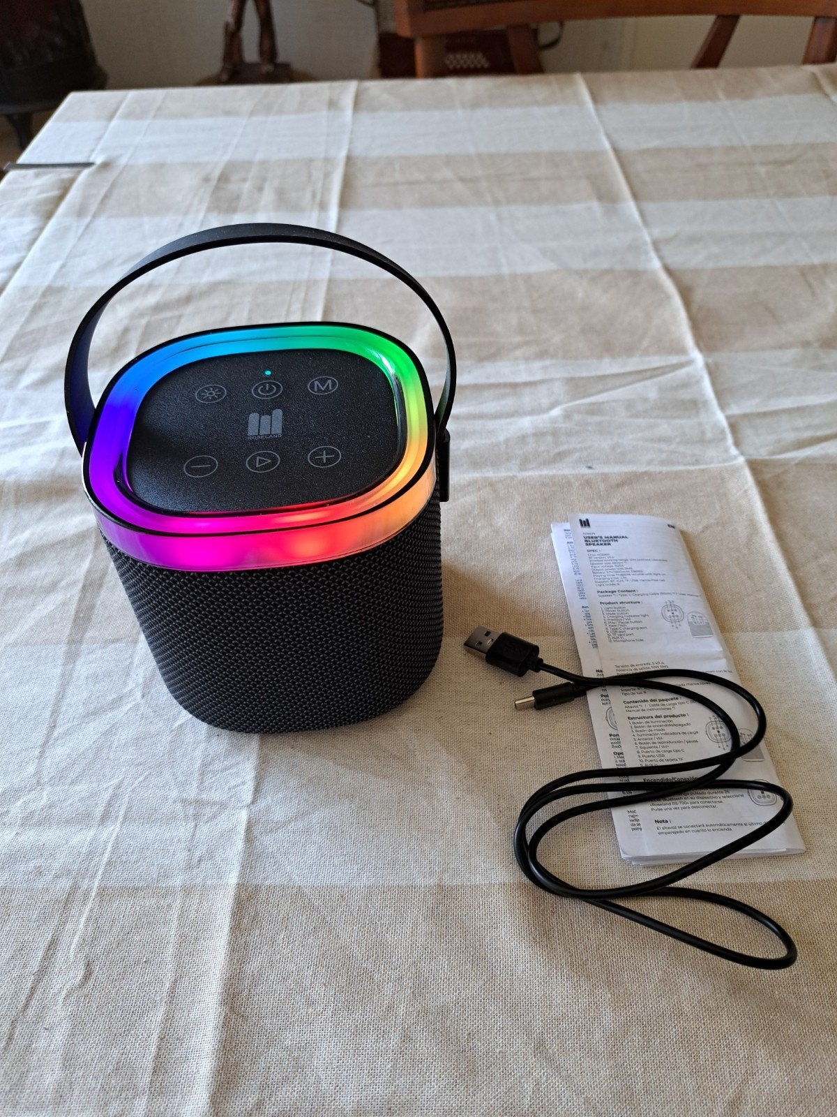 Bluetooth speaker Roseland RS-720. Zwart. 10W. Nieuwstaat