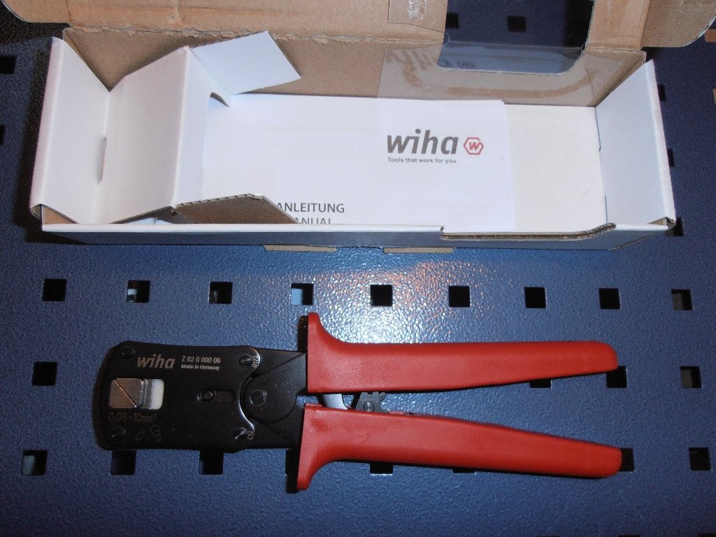 Nieuwe Wiha zelfinstellende adereindhuls krimptang 0,08-10mm, Doe-het-zelf en Verbouw, Gereedschap | Handgereedschap, Ophalen of Verzenden