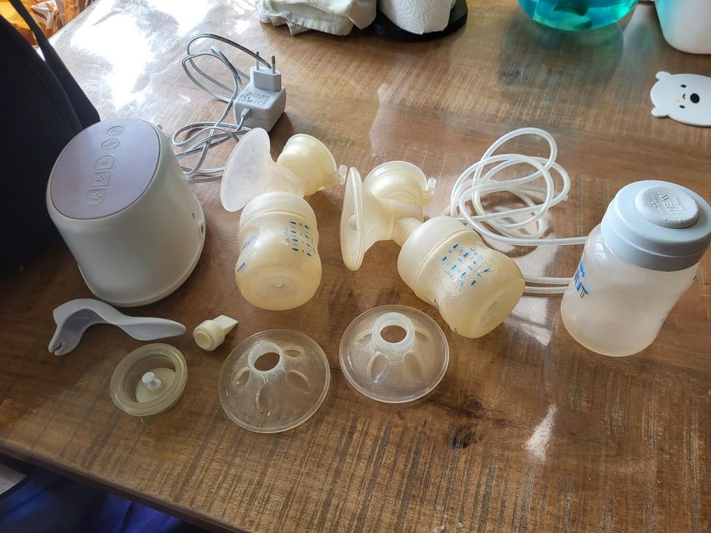 Philips Avent dubbele elektrische borstkolf, Ophalen of Verzenden, Gebruikt, Borstkolf