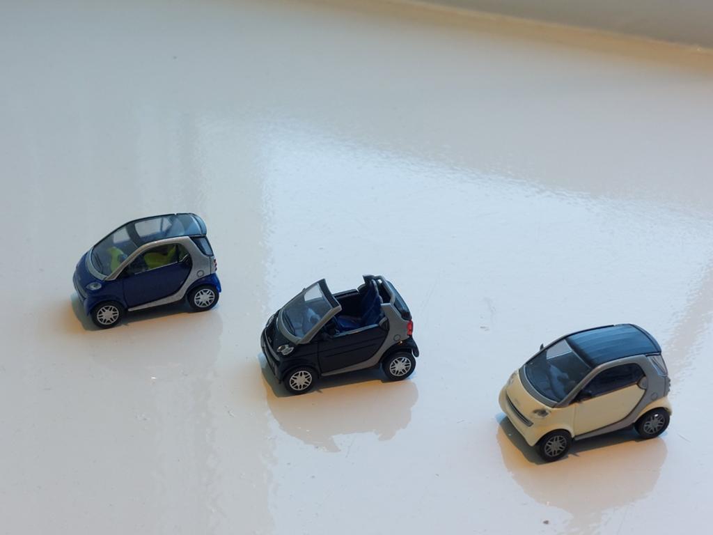 Set van 3 Smarts (Crossblade/City Coupe), Verzenden, Auto, Overige merken