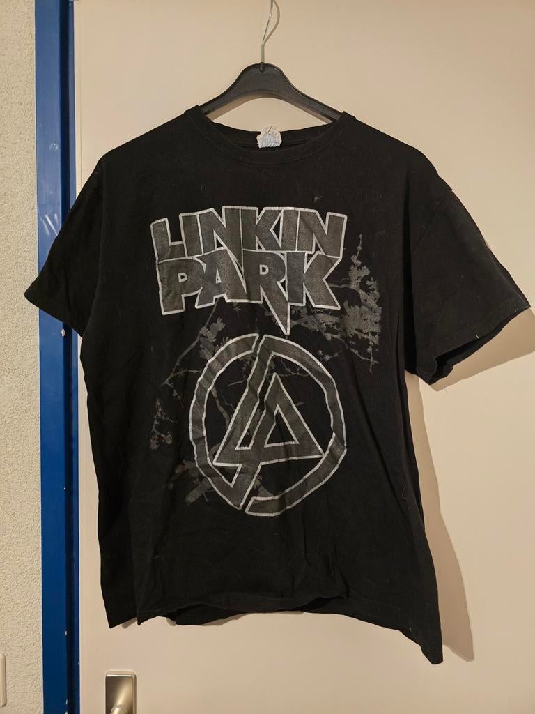 Linkin Park T-shirt Pinkpop 2015, Maat 52/54 (L), Linkin Park, Zwart, Ophalen of Verzenden