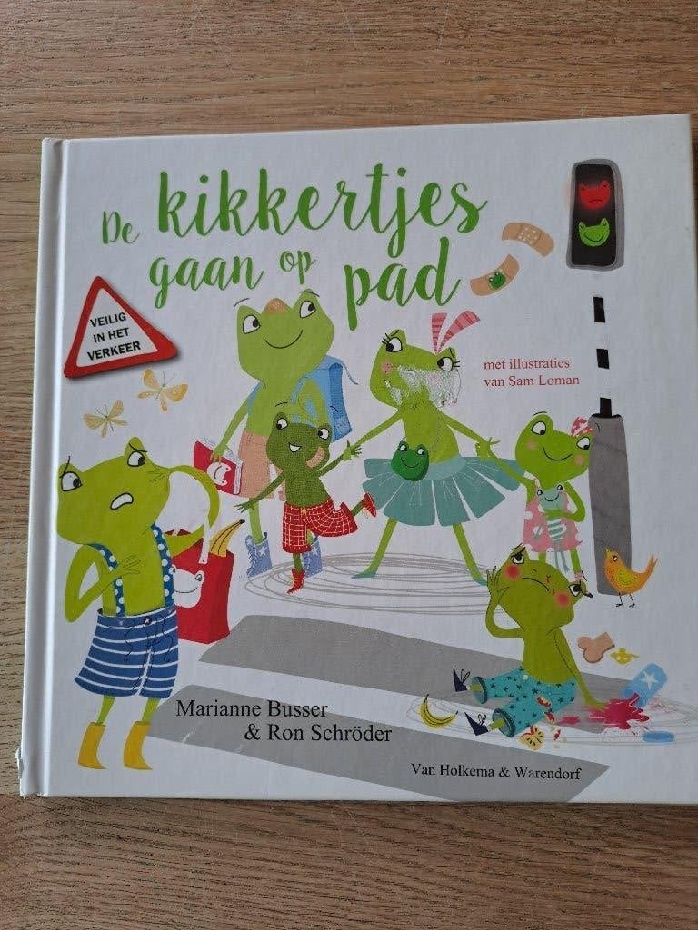 DE KIKKERTJES GAAN OP PAD. MARIANNE BUSSER & RON SCHRÖDER, Gelezen, Fictie algemeen, Jongen of Meisje, Ophalen of Verzenden