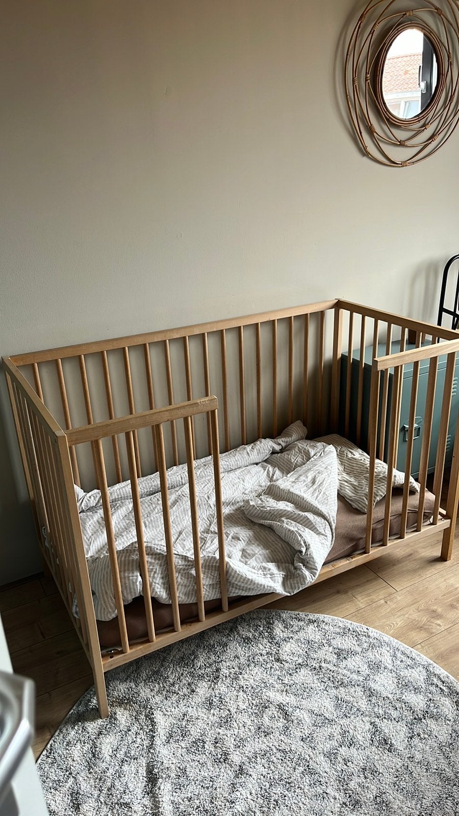 Ikea ledikant sniglar DIY peuterbed (incl. matras), Ophalen, Gebruikt, Ledikant