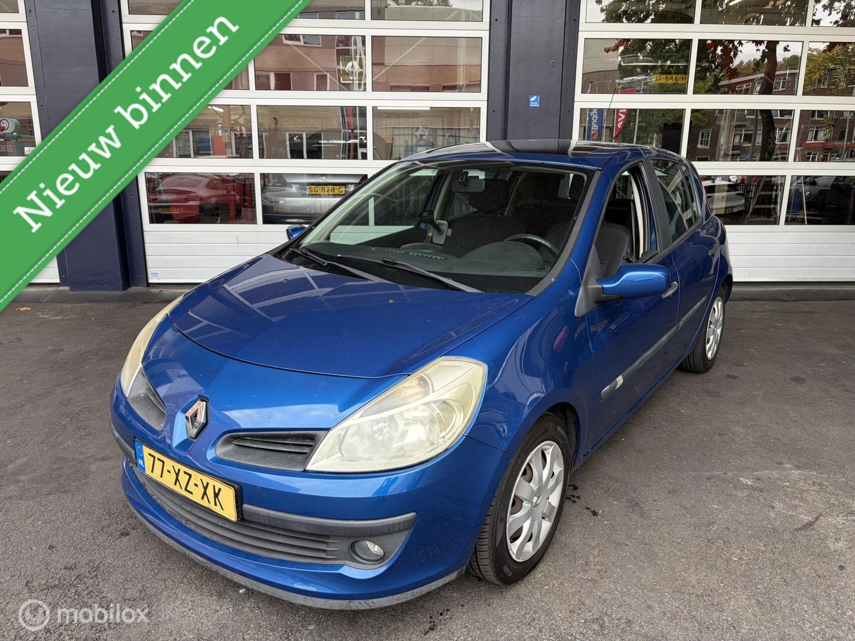 Renault Clio 1.2 TCe Dynamique/Airco/LM Velgen/Pano/, Voorwielaandrijving, 535 kg, Overige modellen, Blauw