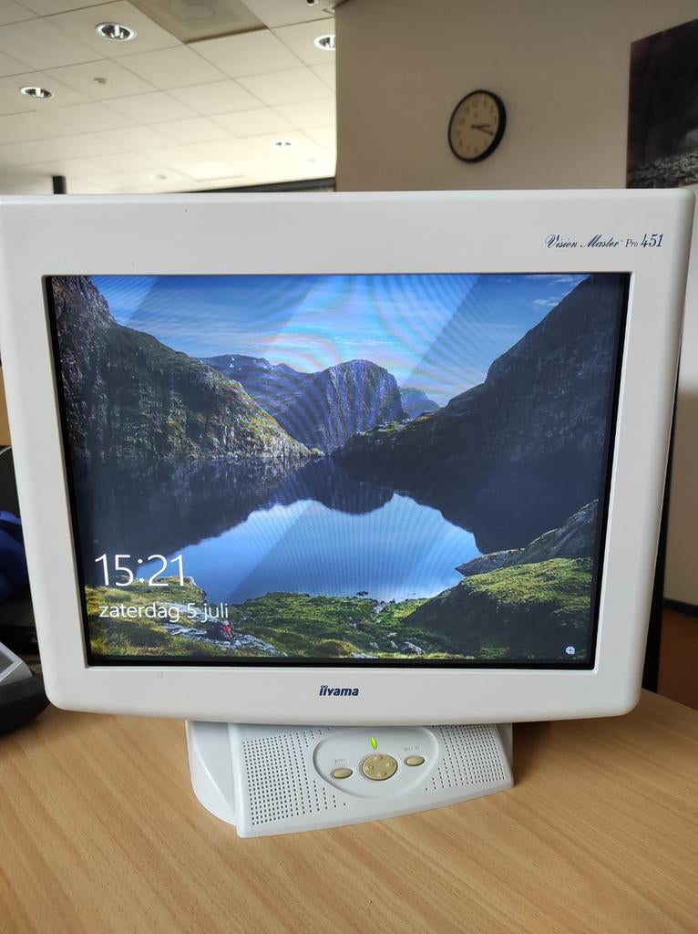 Iiyama a902mt Diamondtron CRT Monitor - Vintage Gaming, Gebruikt, Iiyama, Overige typen, Ophalen