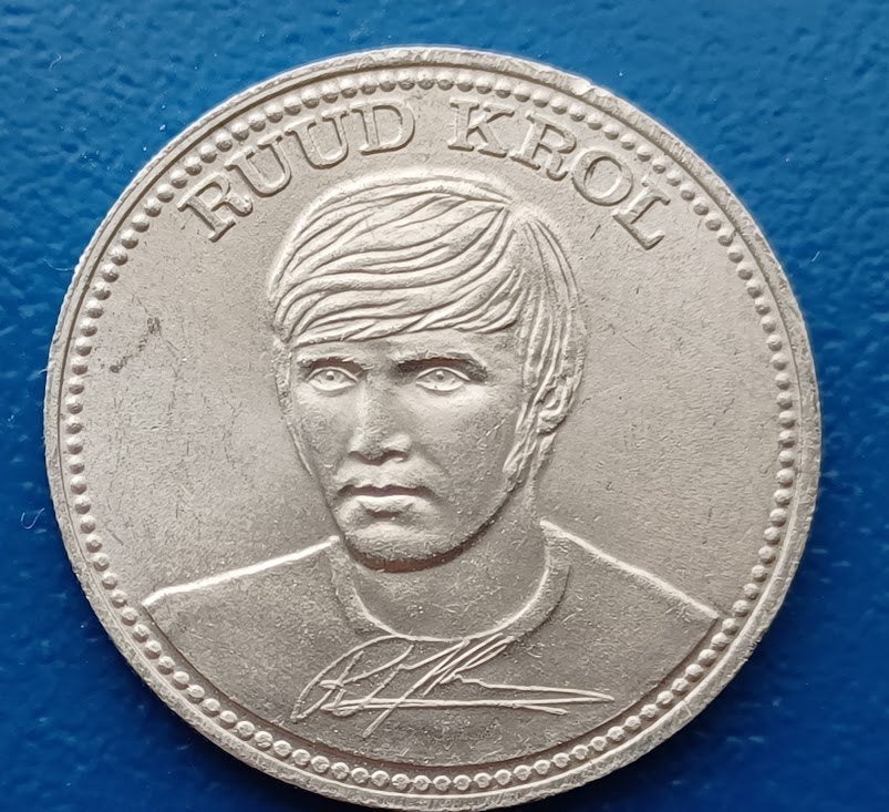 Penning - Ruud Krol Ajax - Shell 1970, Verzenden, Overige materialen, Nederland