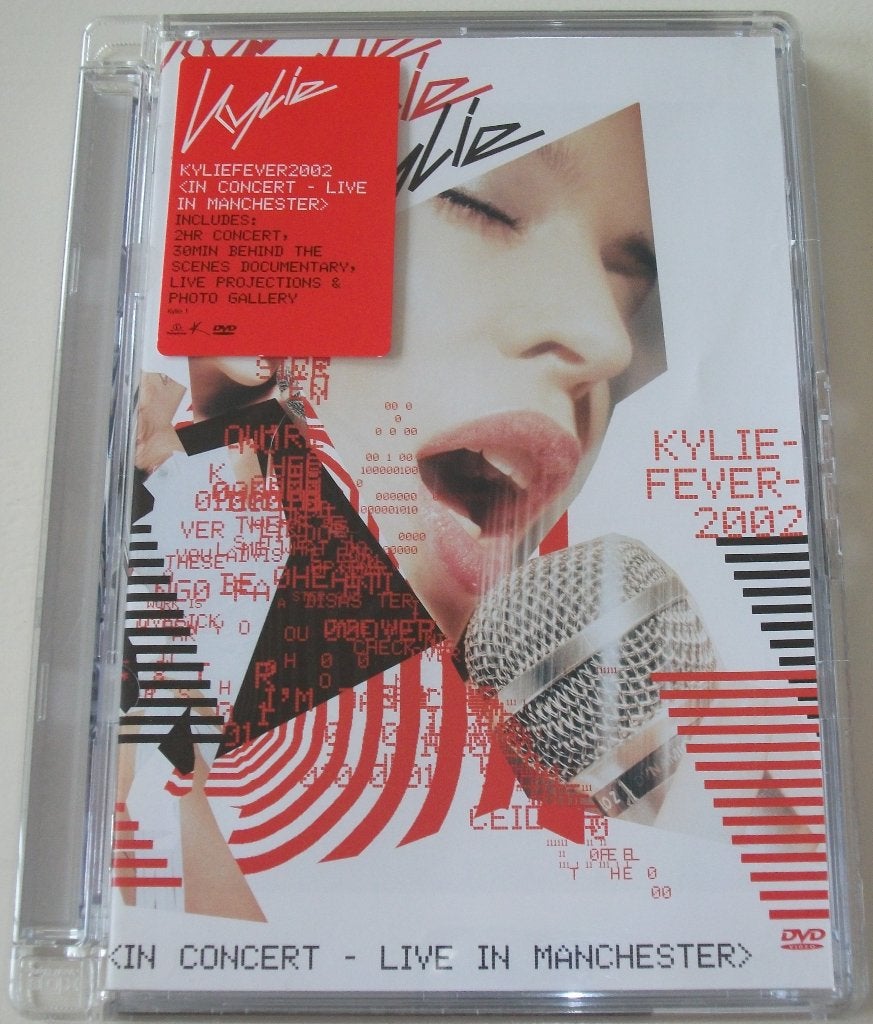 Dvd *** KYLIE MINOGUE *** Kylie Fever 2002 Manchester Live, Alle leeftijden, Ophalen of Verzenden, Zo goed als nieuw