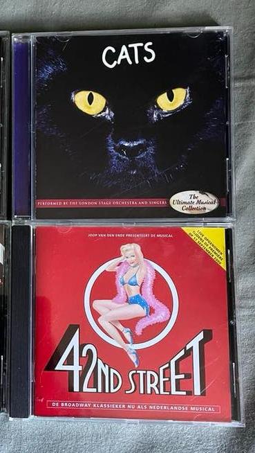 Originele cd’s met musical muziek, Cd's en Dvd's, Ophalen, Zo goed als nieuw