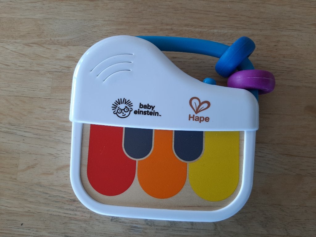 Magic touch mini piano - Hape Baby Einstein ZGAN, Ophalen of Verzenden, Zo goed als nieuw, Overige typen, Met geluid
