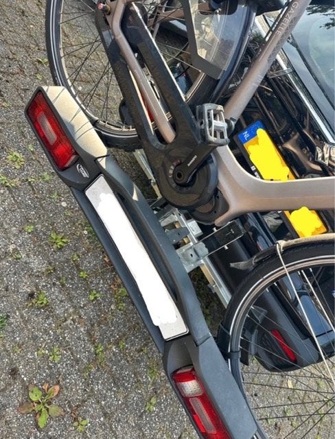 Twinny Load fietsendrager, Ophalen, Gebruikt, 2 fietsen, Trekhaakdrager