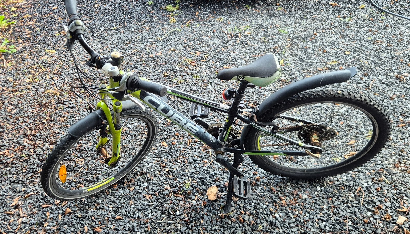 Cube kinderfiets 24 inch - gebruikt, Fietsen en Brommers, Ophalen, 20 inch of meer, Velgrem, Zo goed als nieuw