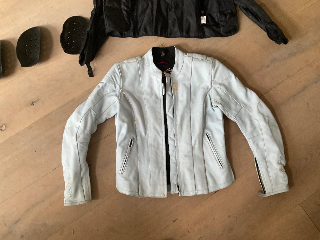 Hein Gericke leren motorjack, dames, maat 40, Motoren, Kleding | Motorkleding, Ophalen, Tweedehands, Dames, Jas | leer