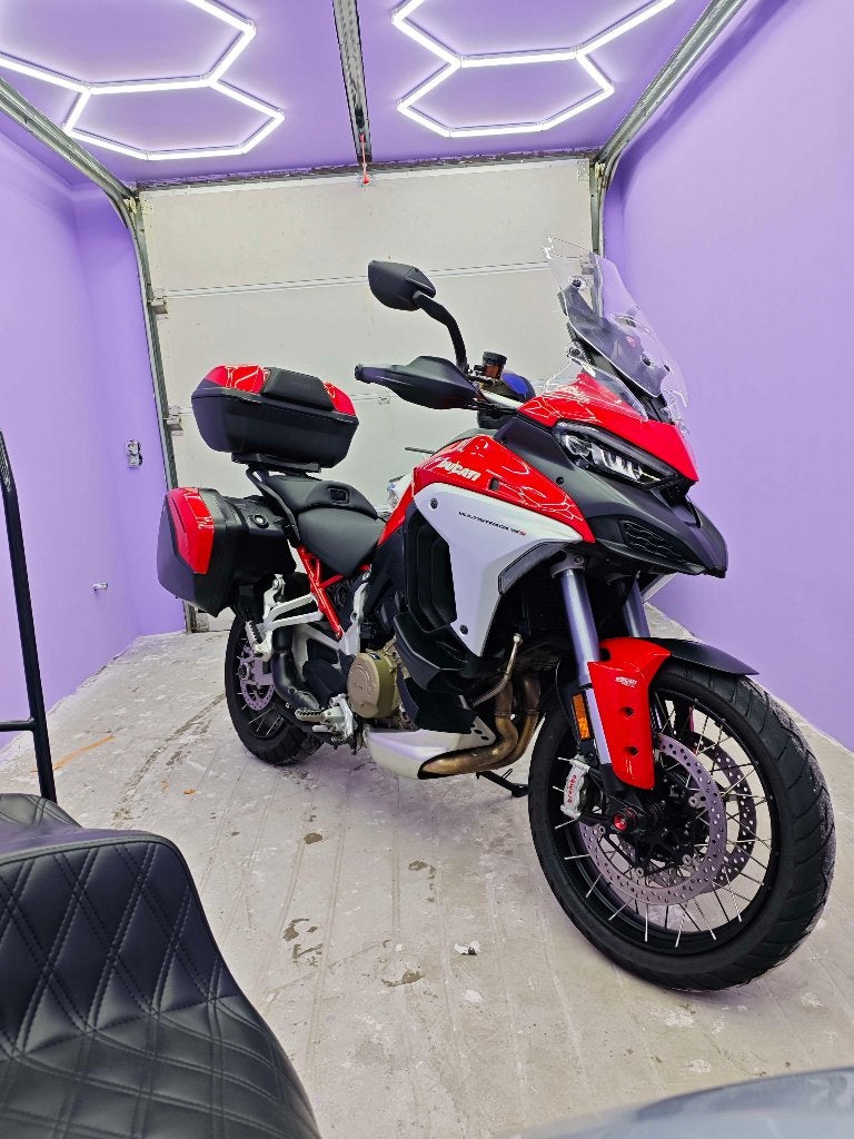Ducati Multistrada V4 S | 2021 | Garantie | Spaakvelgen, 4 cilinders, Motorrijbewijs A, Gebruikt, Particulier