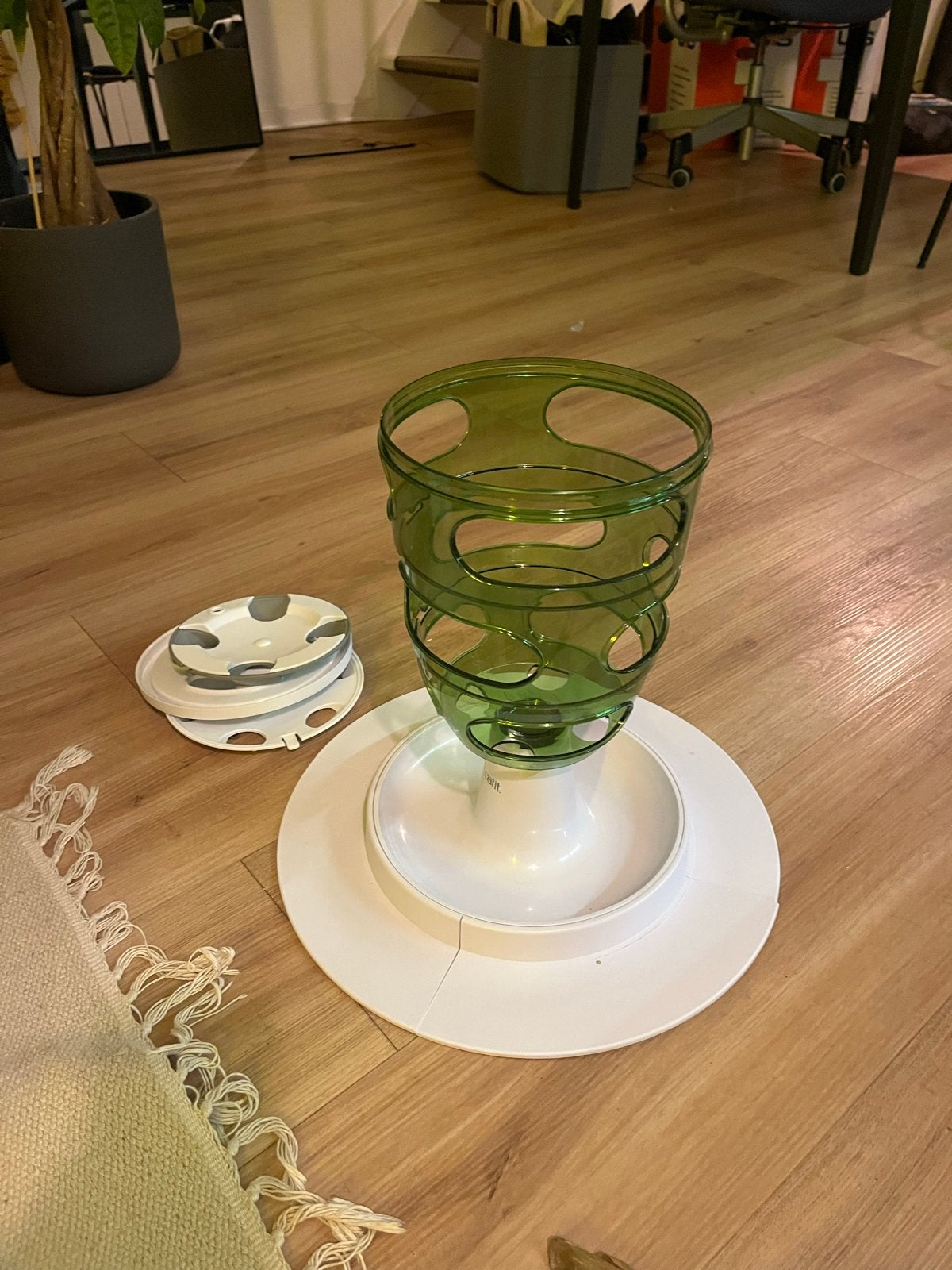 Catit Senses 2.0 food tree, Ophalen, Zo goed als nieuw, Intelligentiespeelgoed