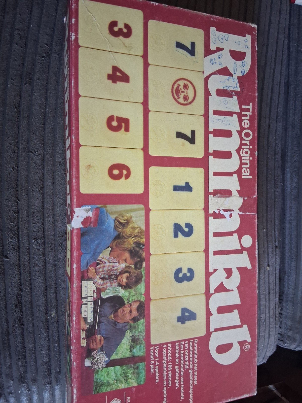 Rummikub - versie met grote stenen, Ophalen of Verzenden, Zo goed als nieuw