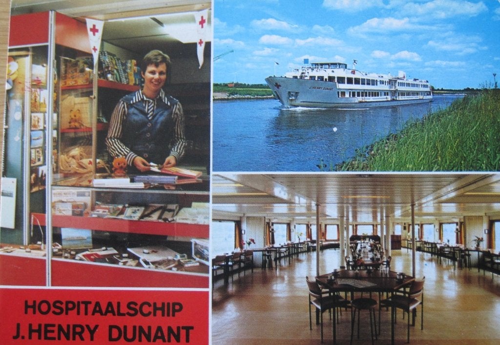 twee keer Hospitaalschip Henri Dunant - Rode kruis - nieuw, Verzenden, 1980 tot heden, Ongelopen, Overige thema's