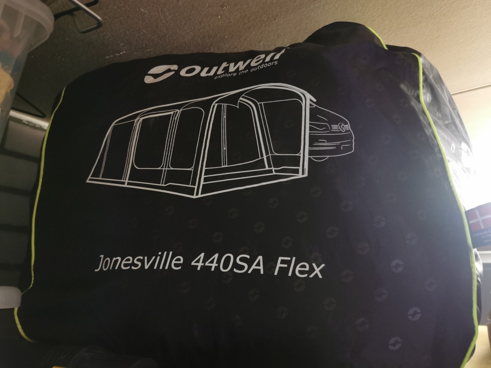 Outwell Jonesville 440SA Flex bustent (slechts 2x gebruikt), Ophalen, Zo goed als nieuw, Tot en met 4