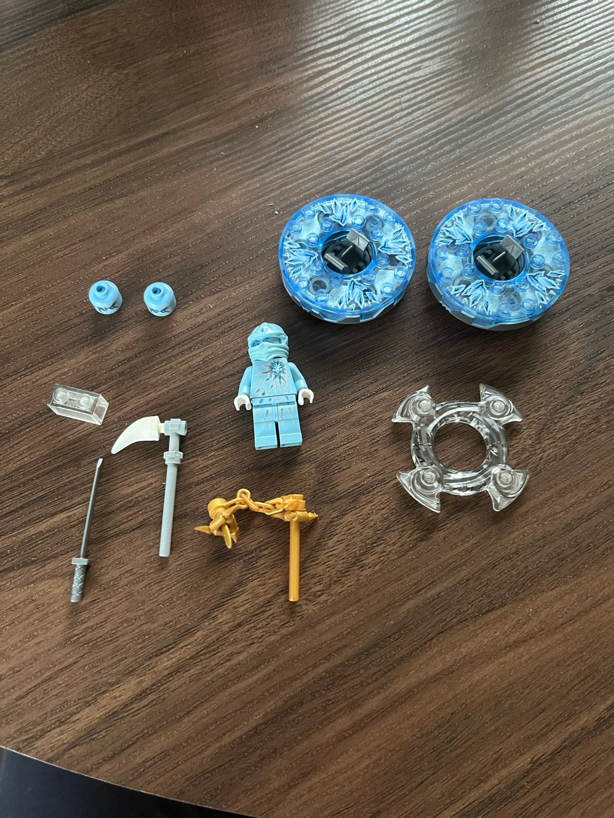 Lego Ninjago NRG Zane set 9590, Ophalen of Verzenden, Gebruikt