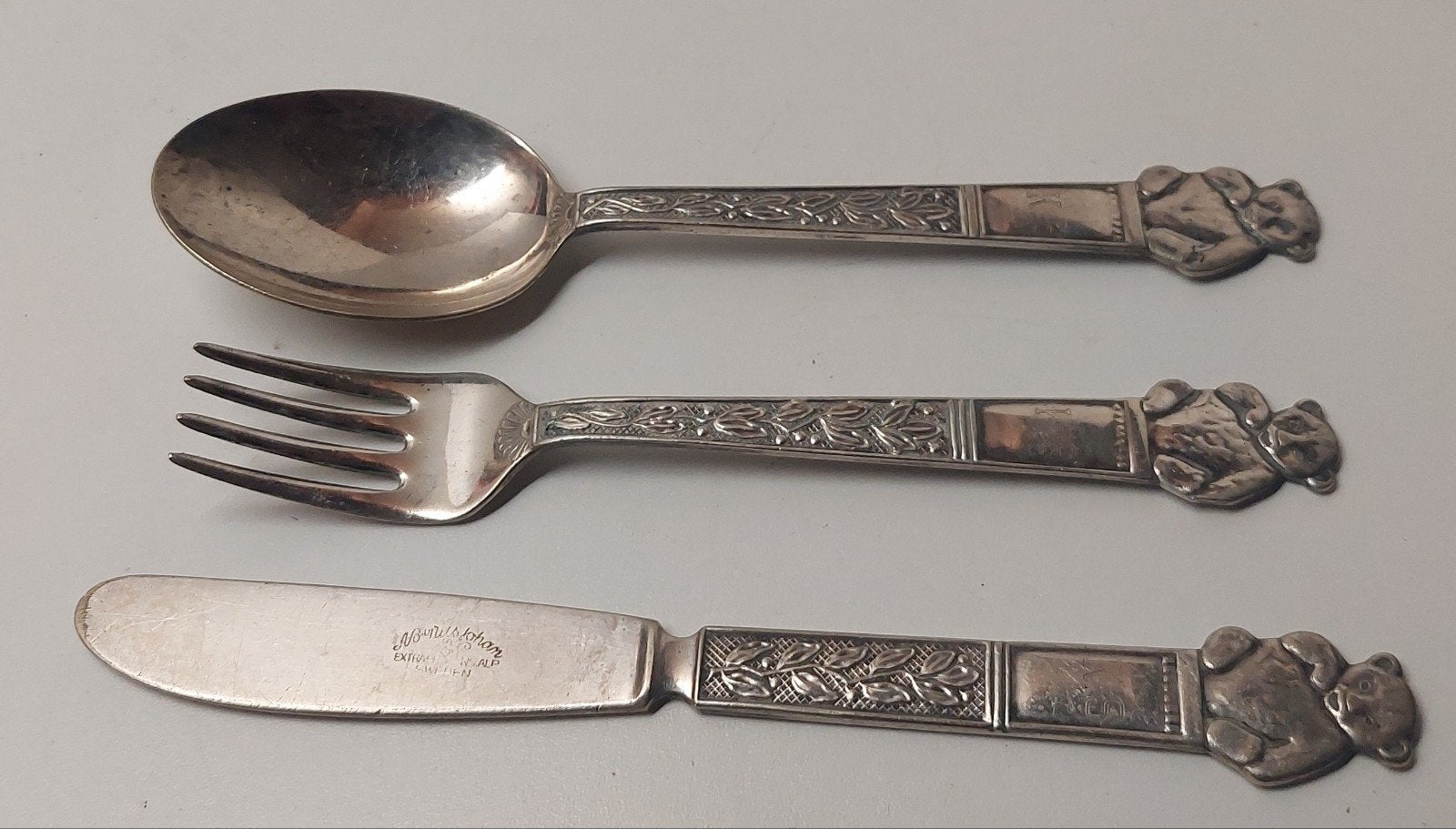 kinderbestek set, Antiek en Kunst, Ophalen of Verzenden
